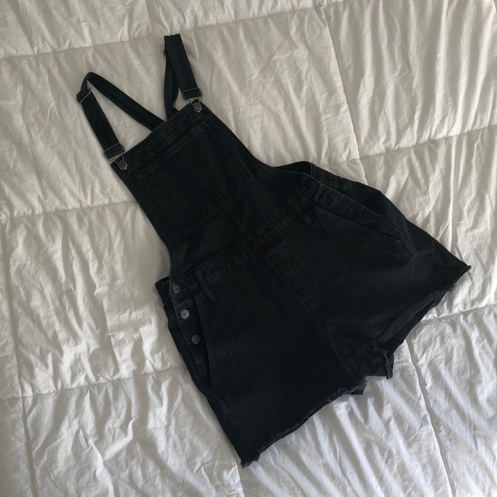 Madewell NEVER WORN black overalls!